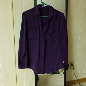 Express Slim Fit Portofino Shirt (M)
